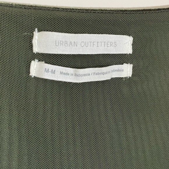 Urban Outfitters Goldmine Velvet Surplice Romper - Picture 7 of 7